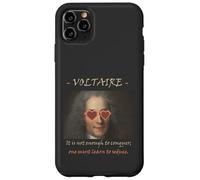 Cita filosófica de Voltaire: Conquista, Seduce, Divertida Carcasa para iPhone 11 Pro MAX