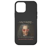 Cita filosófica de Voltaire: Conquista, Seduce, Divertida Carcasa para iPhone 12 Mini