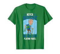 Cita Graciosa del pádel Are You Already Play Padel Camiseta, Hombre, Verde Kelly, S