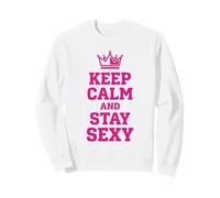 Cita gráfica de Confianza de Keep Calm and Stay Sexy Crown 2 Sudadera