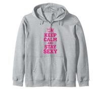 Cita gráfica de Confianza de Keep Calm and Stay Sexy Crown 2 Sudadera con Capucha