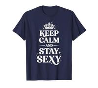 Cita gráfica de Confianza de Keep Calm and Stay Sexy Crown 5 Camiseta