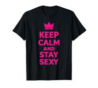 Cita gráfica de Confianza de Keep Calm and Stay Sexy Crown 7 Camiseta