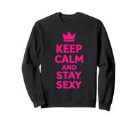 Cita gráfica de Confianza de Keep Calm and Stay Sexy Crown 7 Sudadera