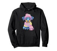 Cita gráfica de My Best Crew Mama Penguin para Llamar a la Familia, mamá y bebé Sudadera con Capucha
