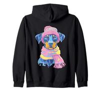 Cita gráfica de My Best Crew Mama Penguin para Llamar a la Familia, mamá y bebé Sudadera con Capucha
