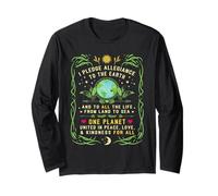 Cita I Pledge Allegiance To The Earth - Día de la Tierra Manga Larga