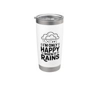 Cita I'm Only Happy When It Rains Vaso térmico de acero inoxidable de doble pared