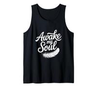 Cita inspiradora Awake My Soul Camiseta sin Mangas