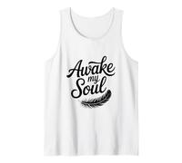 Cita inspiradora Awake My Soul Camiseta sin Mangas