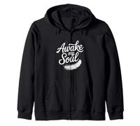 Cita inspiradora Awake My Soul Sudadera con Capucha