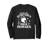 Cita inspiradora Be a Unicorn in a Field of Horses Manga Larga