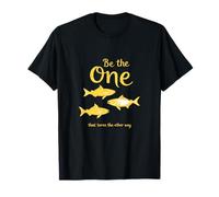 Cita inspiradora Be The One That Turns The Other Way Camiseta