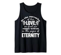 Cita Inspiradora de Amor con Tipografía Floral Camiseta sin Mangas