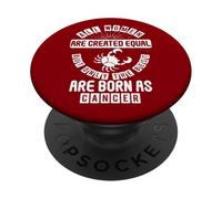 Cita inspiradora de empoderamiento para Mujeres con cáncer del Zodiaco PopSockets PopGrip Adhesivo