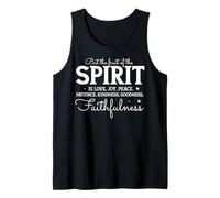 Cita Inspiradora del Fruto del Espíritu Camiseta sin Mangas