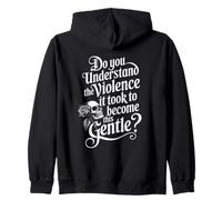 Cita inspiradora Filosofía Emocional Profunda estética vanguardista Sudadera con Capucha