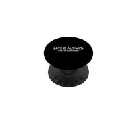 Cita inspiradora Life Is Always Full of Surprises PopSockets PopGrip Adhesivo