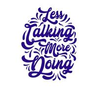 Cita inspiradora: No dejes que los tontos arruinen tu día. Calcomanías de pared de vinilo 49.4x65.5cm Embellecimiento de paredes Azul oscuro