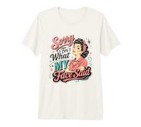 Cita Irreverente Perdón por Lo Que Dijo Mi Cara Camiseta Premium