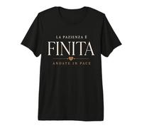 Cita Italiana Pazienza Finita Andate In Pace Camiseta Premium