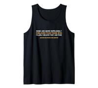 Cita libertaria del anarquismo desesperadamente esclavizado Camiseta sin Mangas