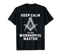 Cita Maestra de adoración masónica, diseño de símbolos de masonería Camiseta