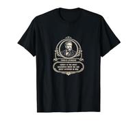 Cita magnificada de Cristo de Spurgeon de Teología Reformada Camiseta gráfica económica, Hombre, Negro, XL