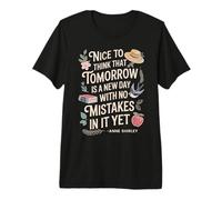 Cita Mañana Amantes de los Libros Anne Shirley Camiseta Premium