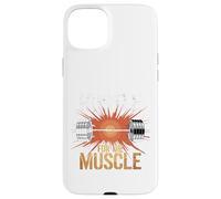 Cita motivacional Hustle For The Muscle Carcasa para iPhone 15 Plus