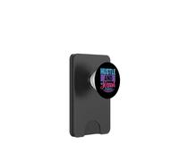 Cita Motivacional inspiradora de Hustle and Heart PopSockets PopWallet para MagSafe