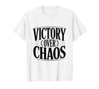 Cita Motivacional inspiradora de Victoria sobre el Caos Camiseta