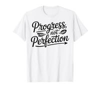 Cita Motivacional inspiradora Progreso, no perfección Camiseta