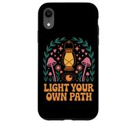 Cita motivacional Light Your Own Path Lantern Carcasa para iPhone XR