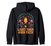 Cita motivacional Light Your Own Path Lantern Sudadera con Capucha
