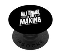 Cita Motivacional multimillonario en la fabricación PopSockets PopGrip Adhesivo