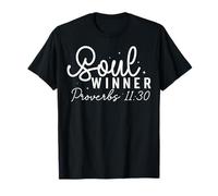 Cita Motivacional Proverbios 11:30 para Ganadores de Almas Camiseta