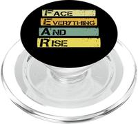 Cita motivacional que enfrenta miedos inspirador PopSockets PopGrip para MagSafe