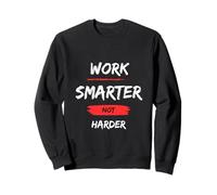 Cita Motivacional Work Smarter Not Harder Sudadera