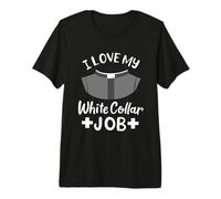 Cita Pastor I Love My White Collar Job Christian Believer Camiseta Premium