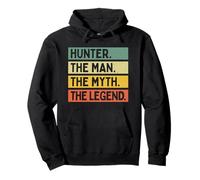 Cita Personalizada Divertida de Hunter The Man The Myth The Legend Sudadera con Capucha