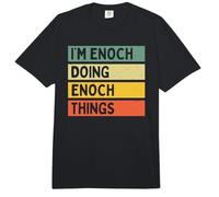 Cita Personalizada Divertida I'm Enoch Doing Enoch Things Comfort Colors Adult Heavyweight T-Shirt