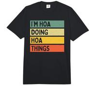 Cita Personalizada Divertida I'm HOA Doing HOA Things Comfort Colors Adult Heavyweight T-Shirt