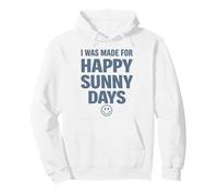 Cita Positiva audaz Feliz Verano estética Cara Sonriente Sudadera con Capucha