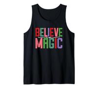 Cita Positiva inspiradora de Believe In Magic Camiseta sin Mangas
