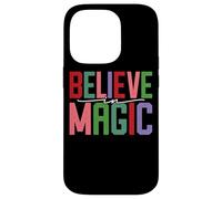 Cita Positiva inspiradora de Believe In Magic Carcasa para iPhone 14 Pro