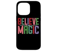 Cita Positiva inspiradora de Believe In Magic Carcasa para iPhone 14 Pro MAX