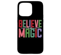 Cita Positiva inspiradora de Believe In Magic Carcasa para iPhone 15 Pro MAX