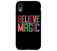 Cita Positiva inspiradora de Believe In Magic Carcasa para iPhone XR