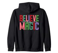 Cita Positiva inspiradora de Believe In Magic Sudadera con Capucha